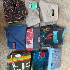 Chubbies Mens Board Shorts Katin Quicksilver Billabong Swim Shorts Bundle Lot